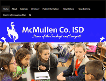 Tablet Screenshot of mcisd.us